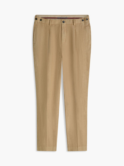 Tommy Hilfiger Garment-Dyed Linen Tapered Pant