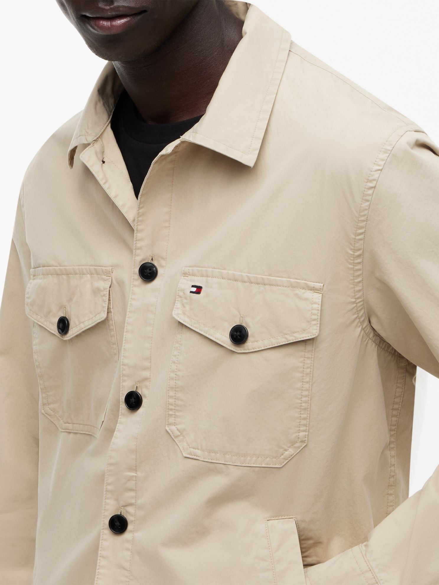 Tommy Hilfiger Twill Utility Shirt Jacket