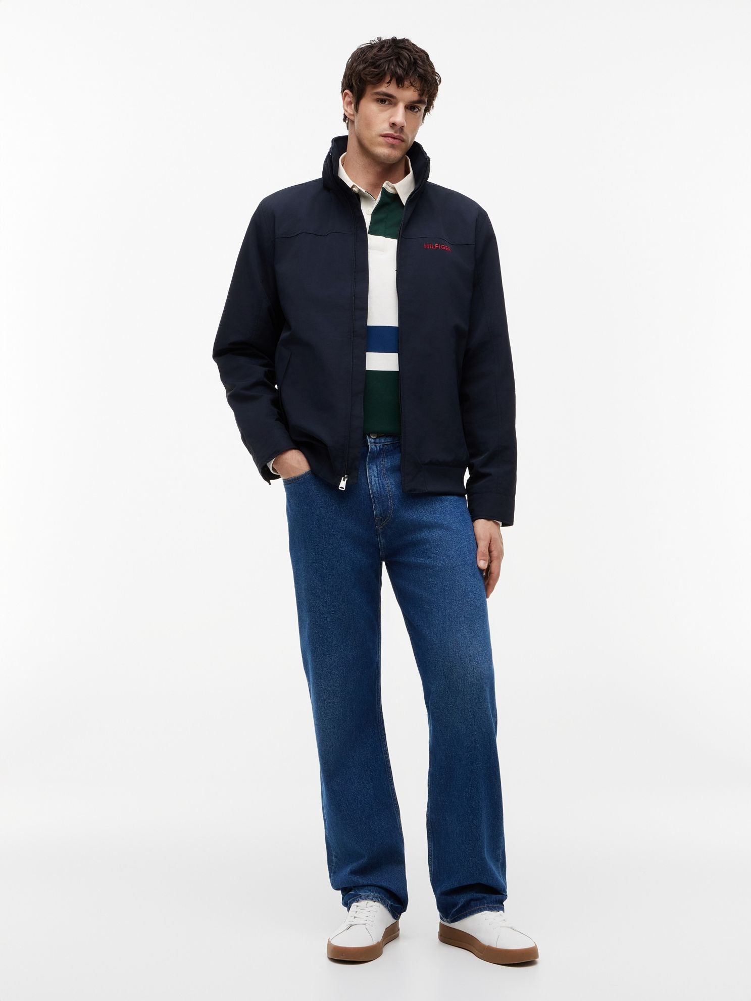 Tommy Hilfiger Water-Resistant Hooded Regatta Jacket