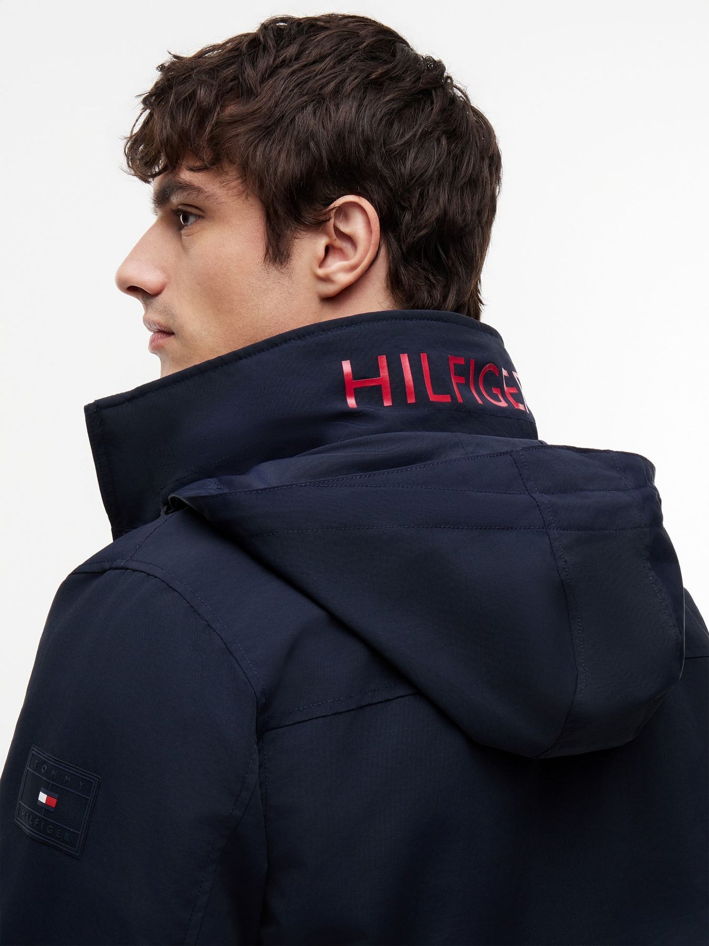 Tommy Hilfiger Water-Resistant Hooded Regatta Jacket