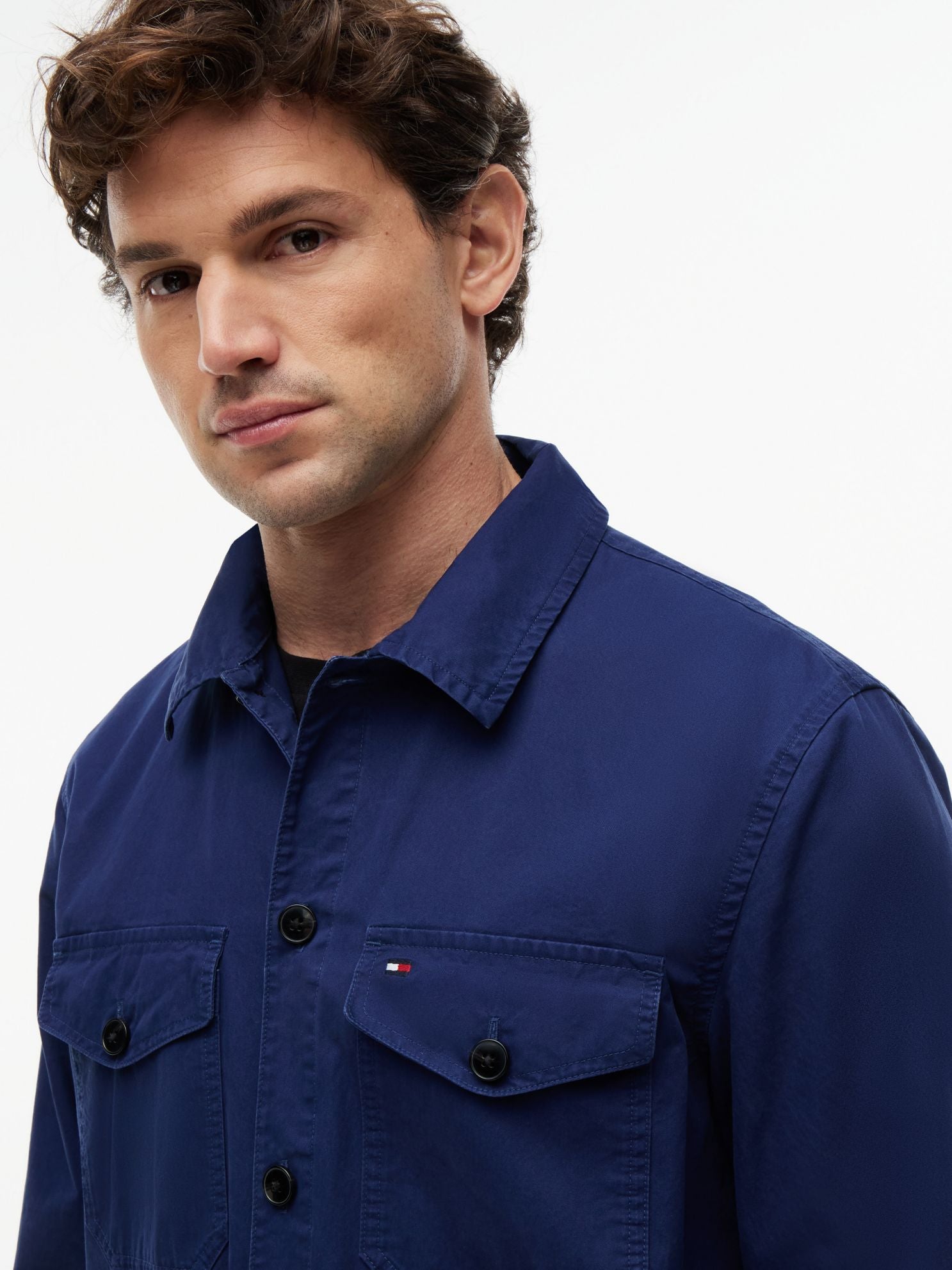 Tommy Hilfiger Twill Utility Shirt Jacket