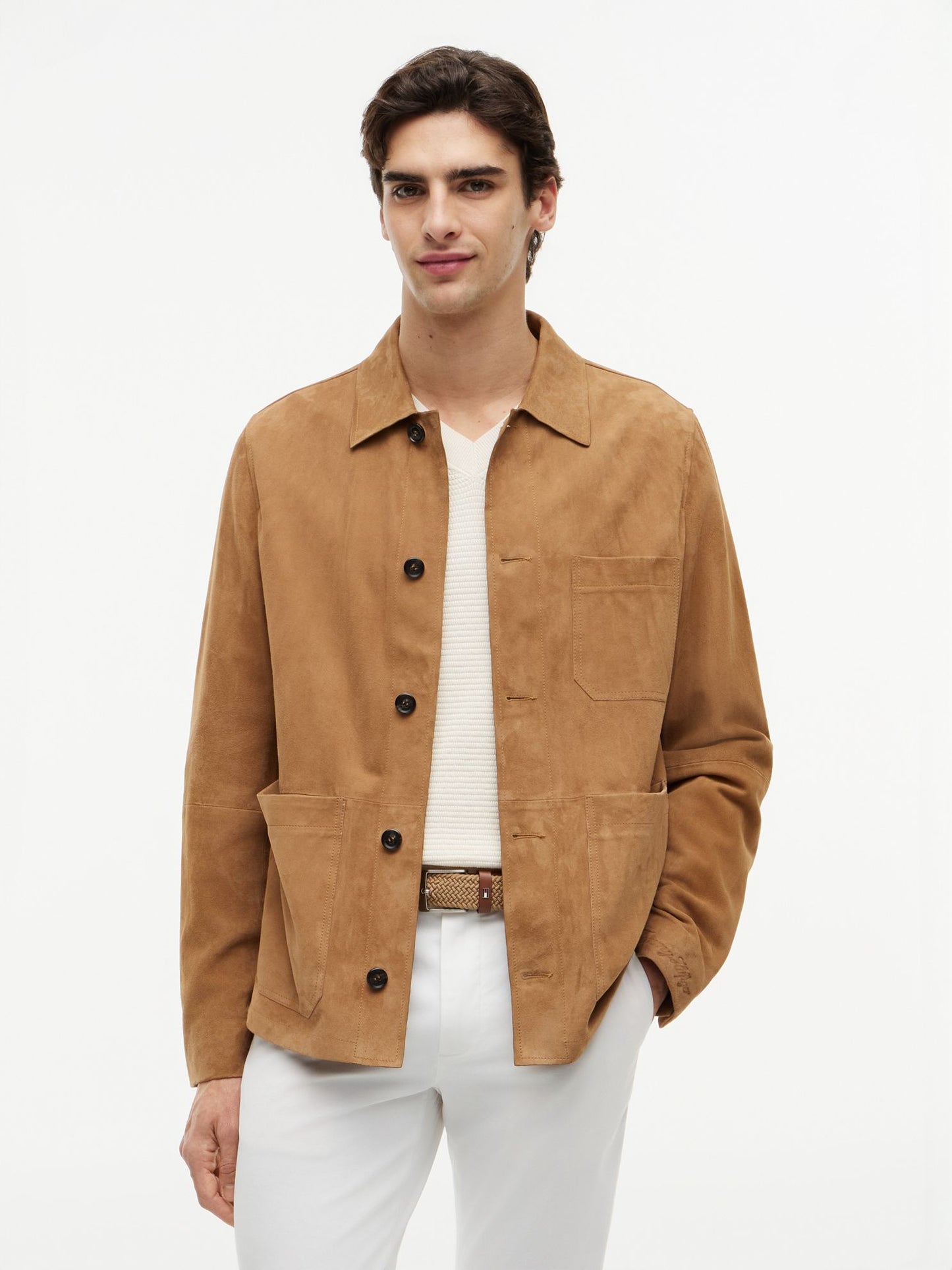 Tommy Hilfiger Suede Chore Jacket