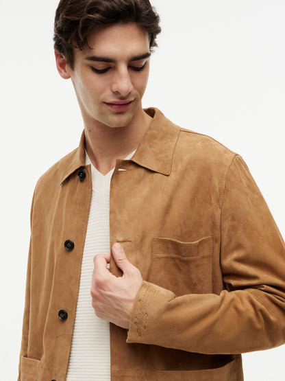 Tommy Hilfiger Suede Chore Jacket