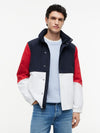 Navy/White/Red Colorblock