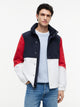 Navy/White/Red Colorblock