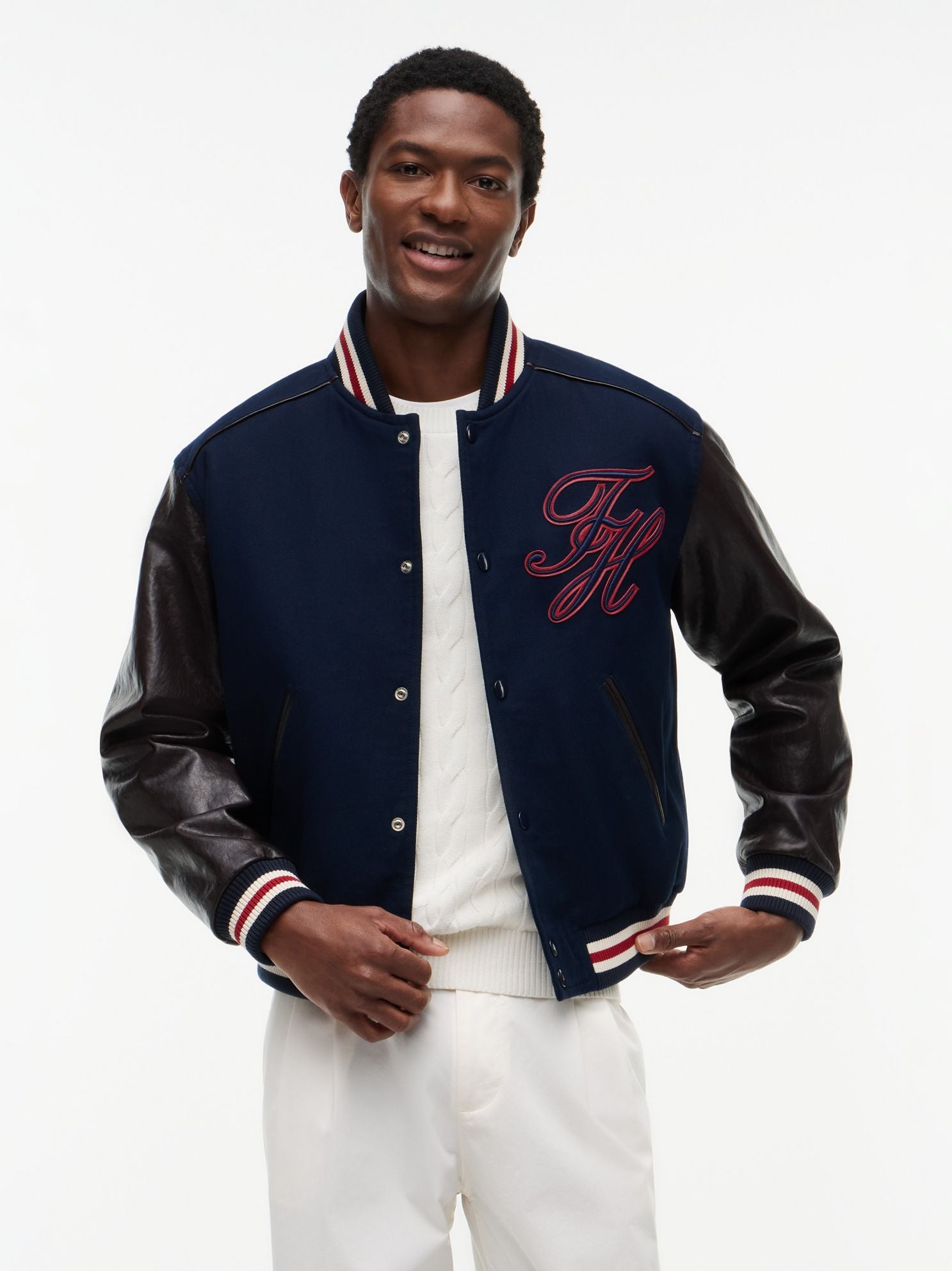 Tommy Hilfiger New York Label Varsity Jacket