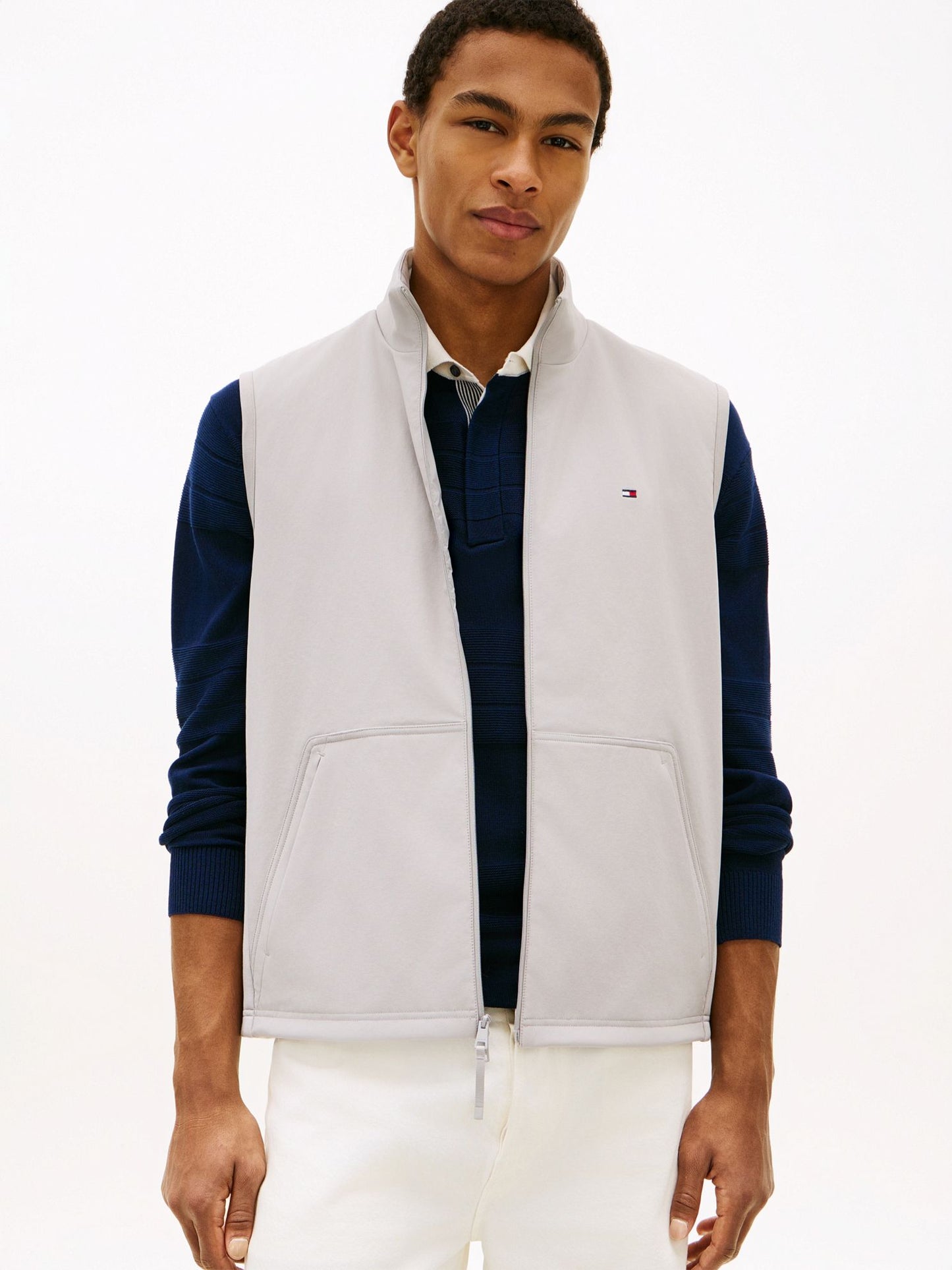 Tommy Hilfiger TH Performance Mixed-Media Vest