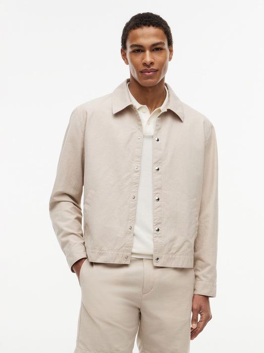 Tommy Hilfiger Cotton-Linen Blend Ivy Jacket