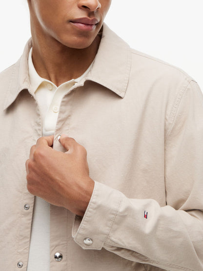 Tommy Hilfiger Cotton-Linen Blend Ivy Jacket