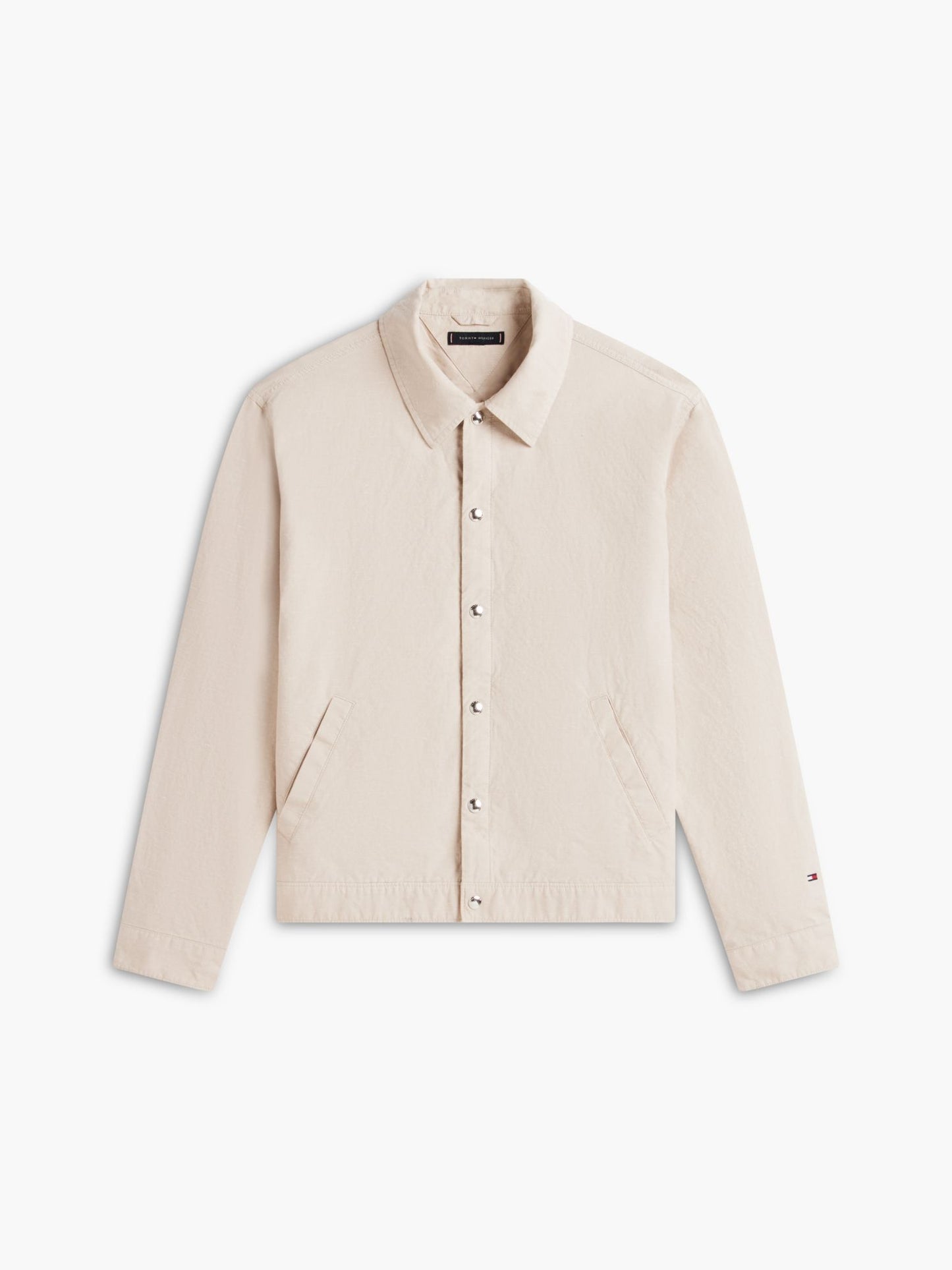 Tommy Hilfiger Cotton-Linen Blend Ivy Jacket