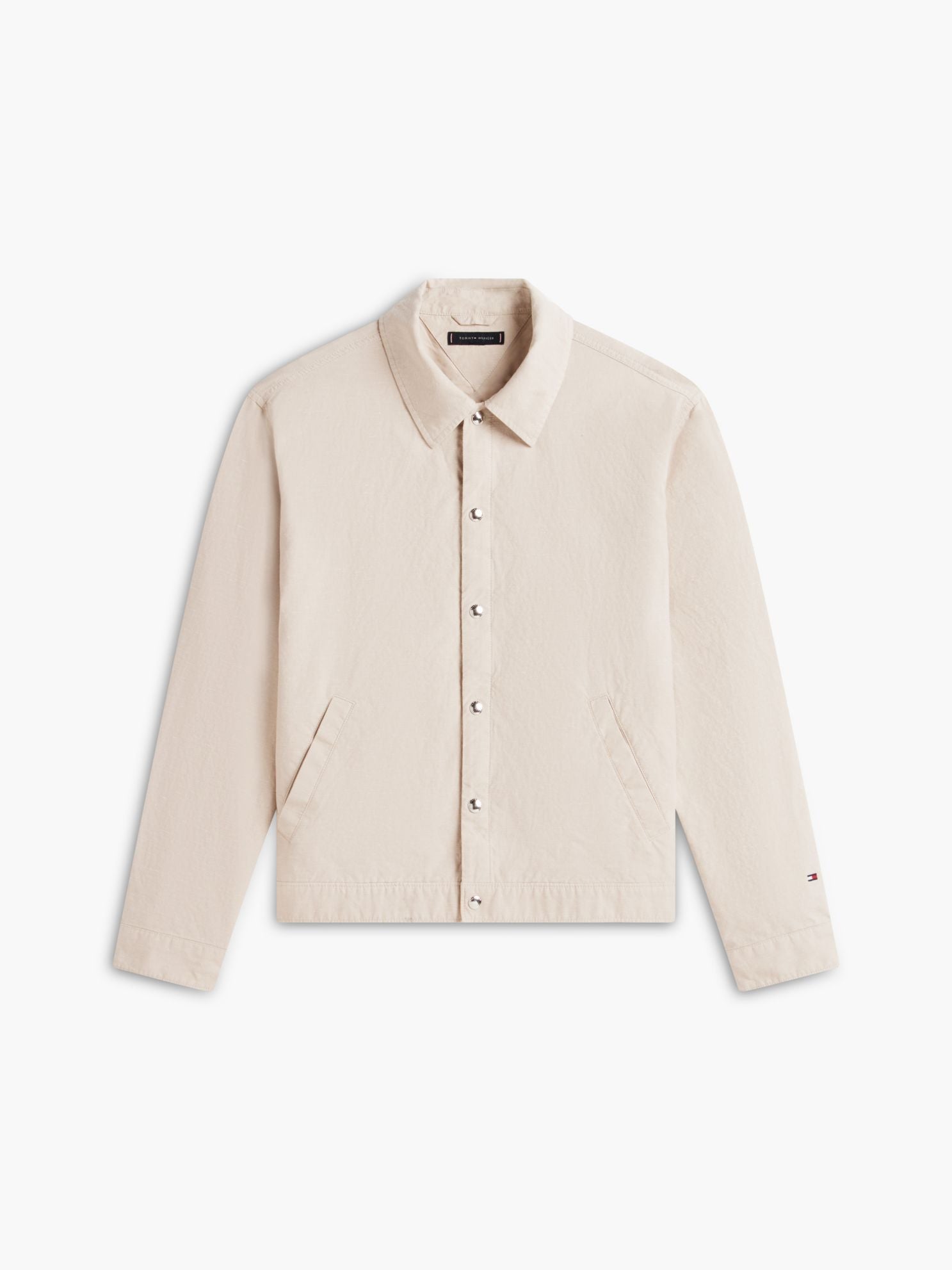 Tommy Hilfiger Cotton-Linen Blend Ivy Jacket