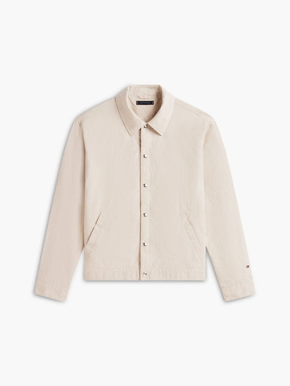 Tommy Hilfiger Cotton-Linen Blend Ivy Jacket