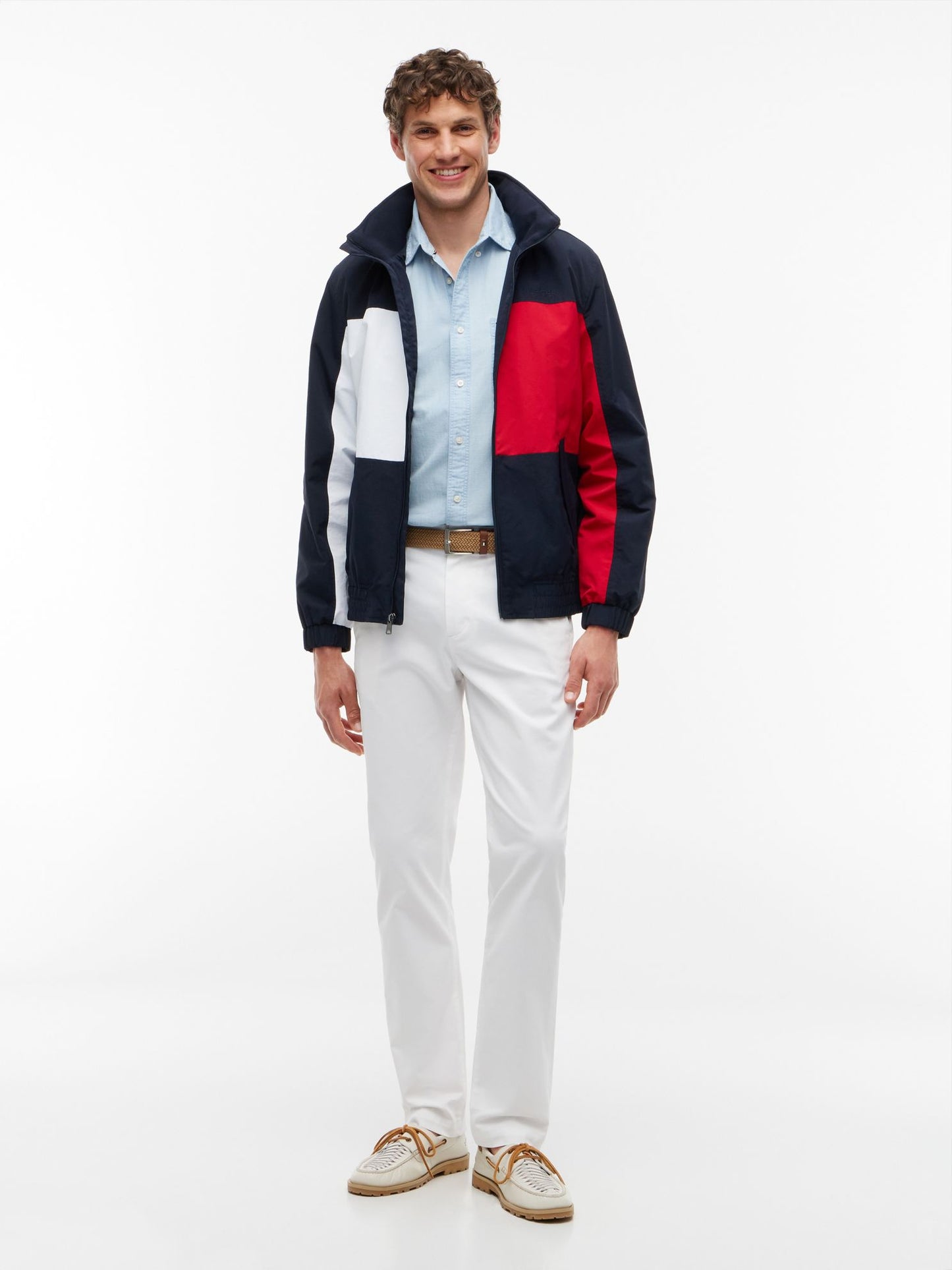 Tommy Hilfiger Water-Repellent Flag Logo Regatta Jacket