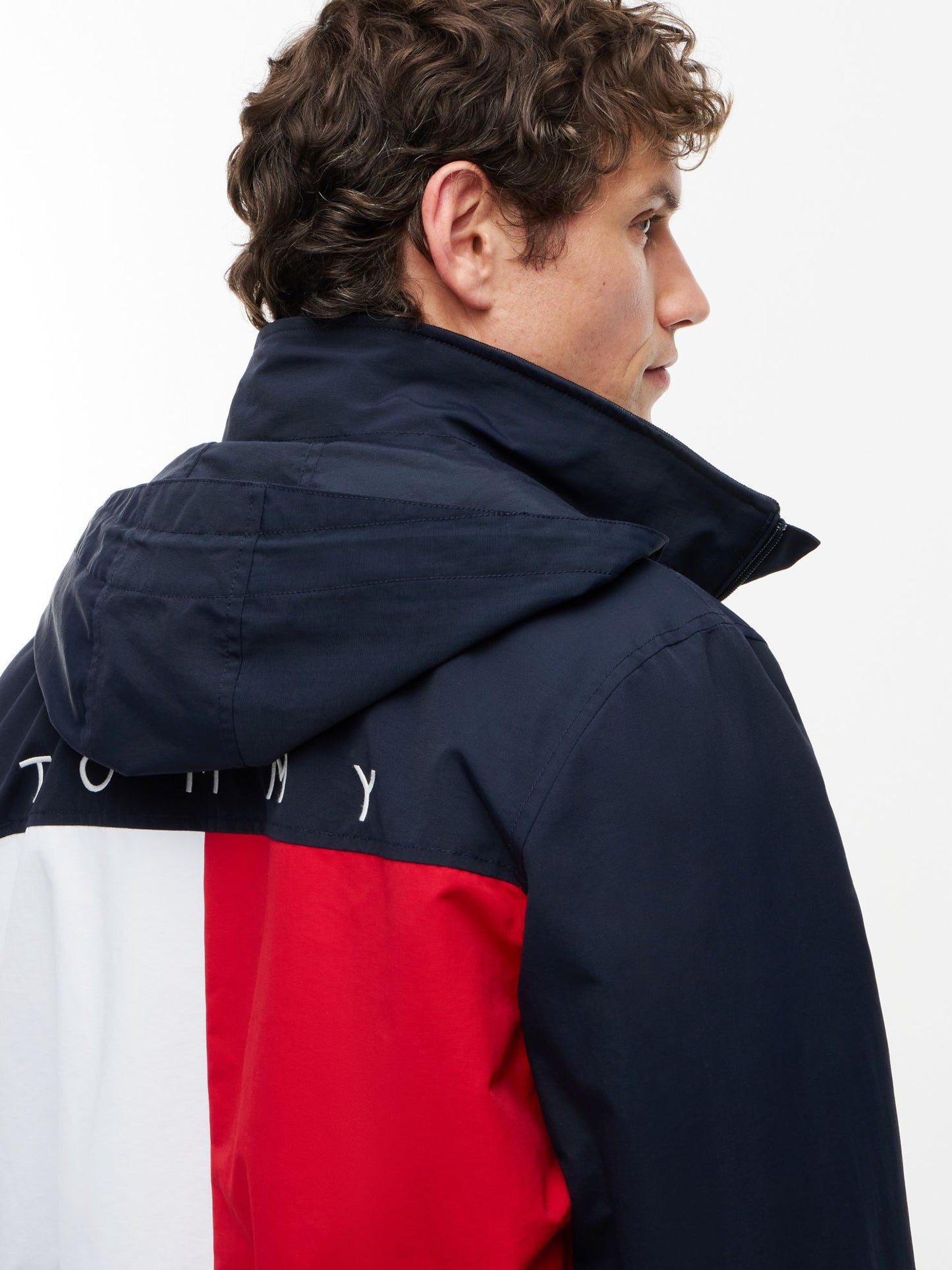 Tommy Hilfiger Water-Repellent Flag Logo Regatta Jacket