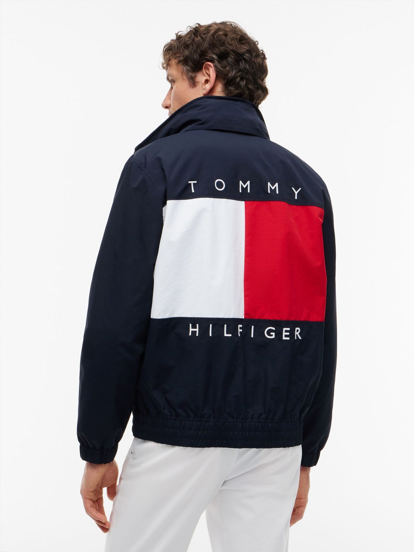 Tommy Hilfiger Water-Repellent Flag Logo Regatta Jacket
