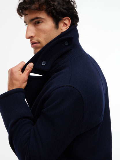 Tommy Hilfiger Classic Wool-Blend Peacoat