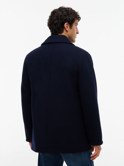 Tommy Hilfiger Classic Wool-Blend Peacoat