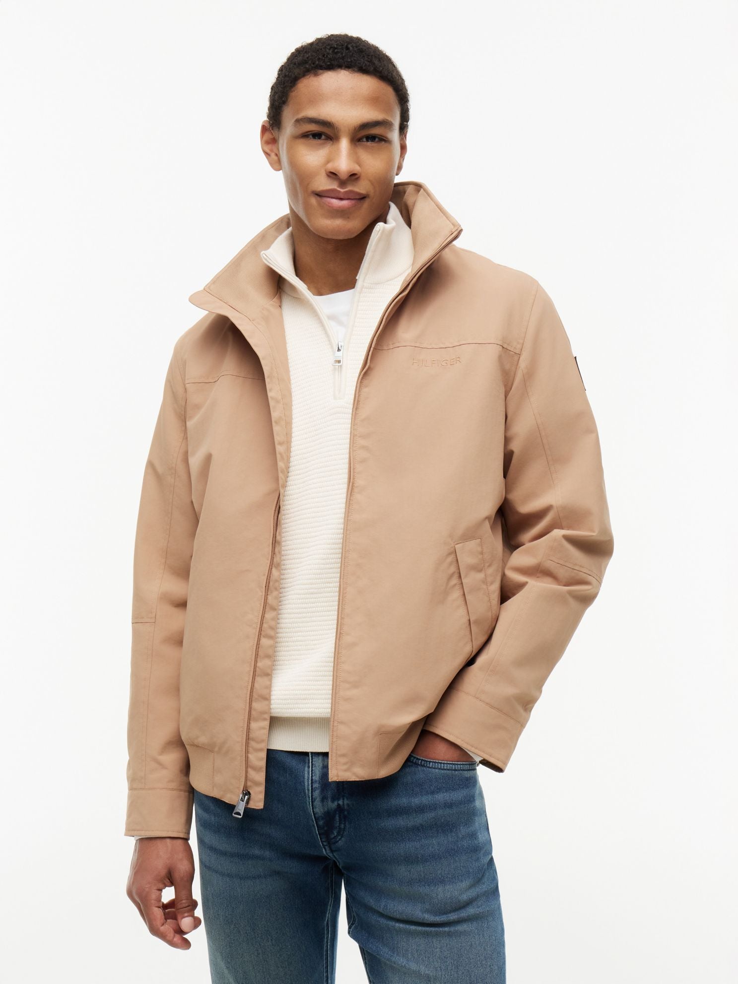 Tommy Hilfiger Water-Resistant Hooded Regatta Jacket