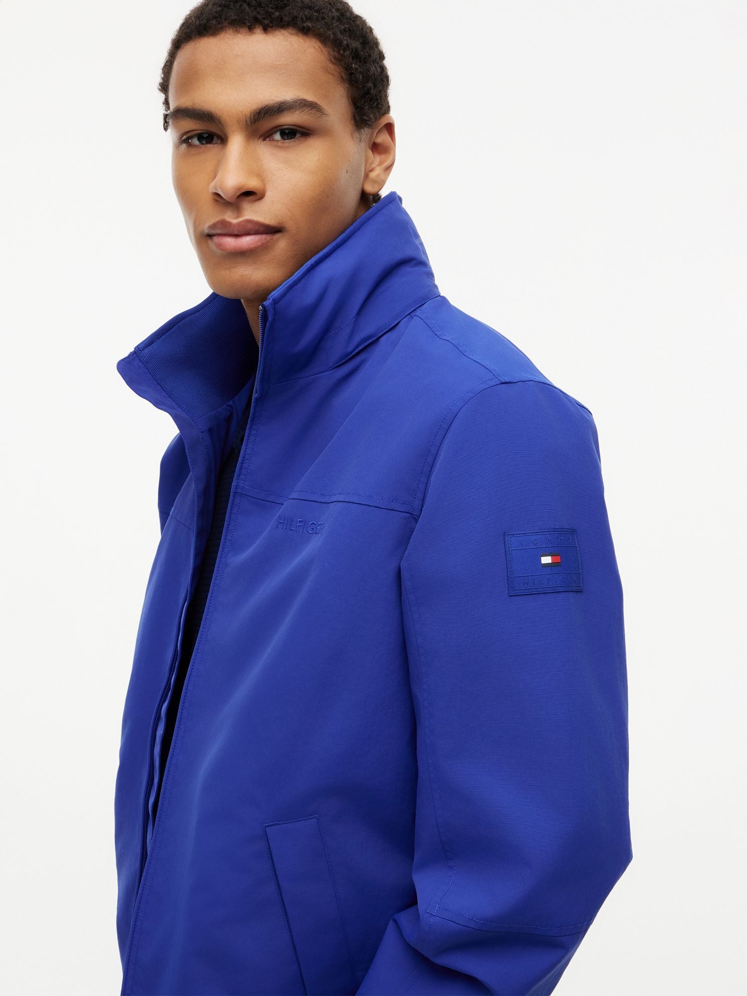 Tommy Hilfiger Water-Resistant Hooded Regatta Jacket