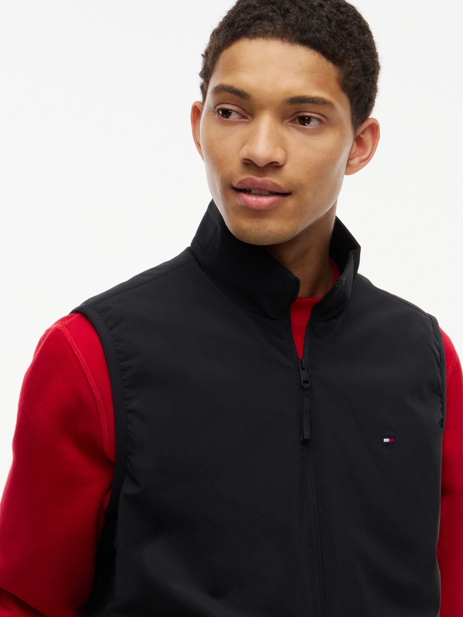 Tommy Hilfiger TH Performance Mixed-Media Vest