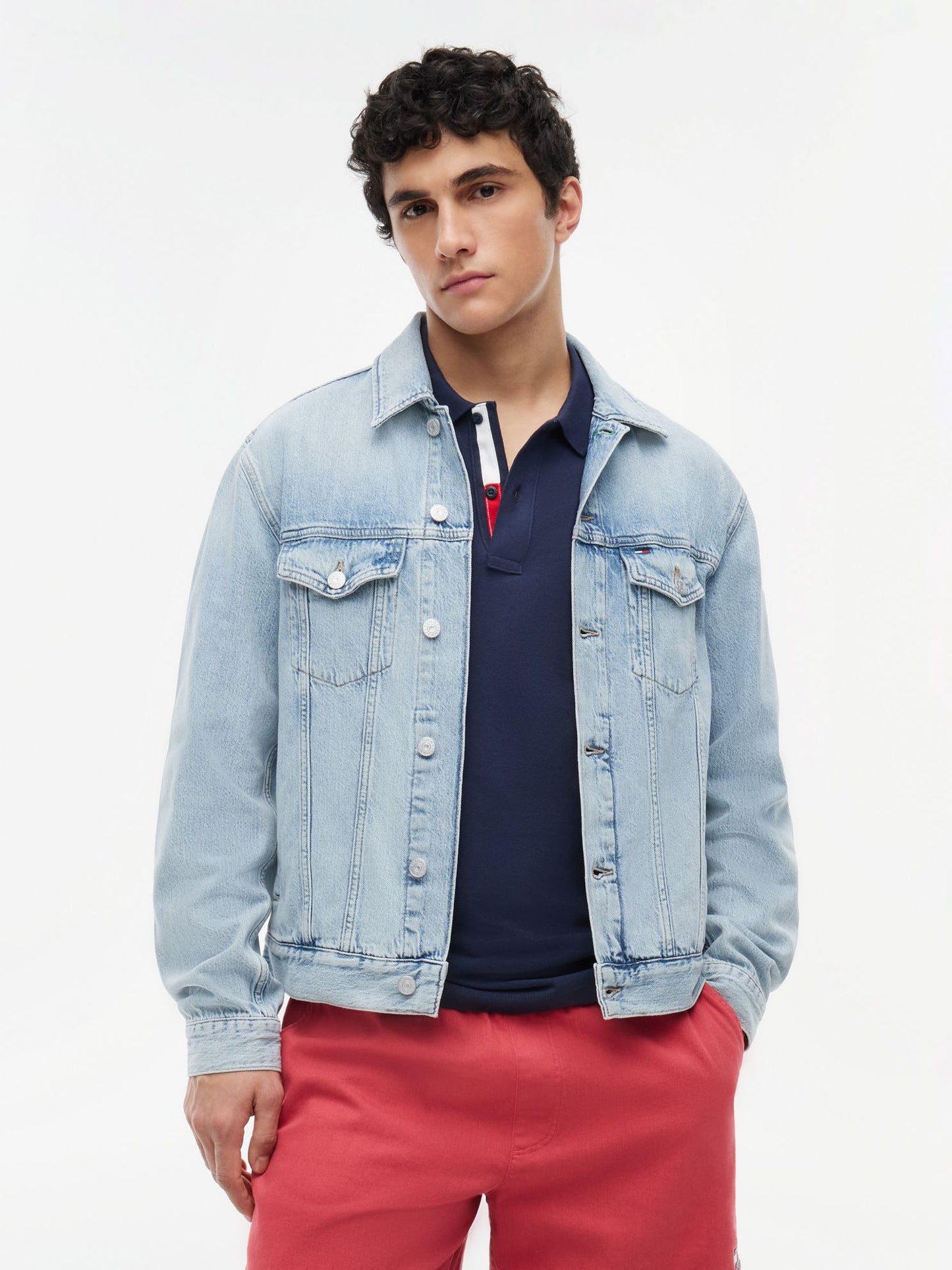 Tommy Hilfiger Tommy Jeans Flag Logo Denim Jacket