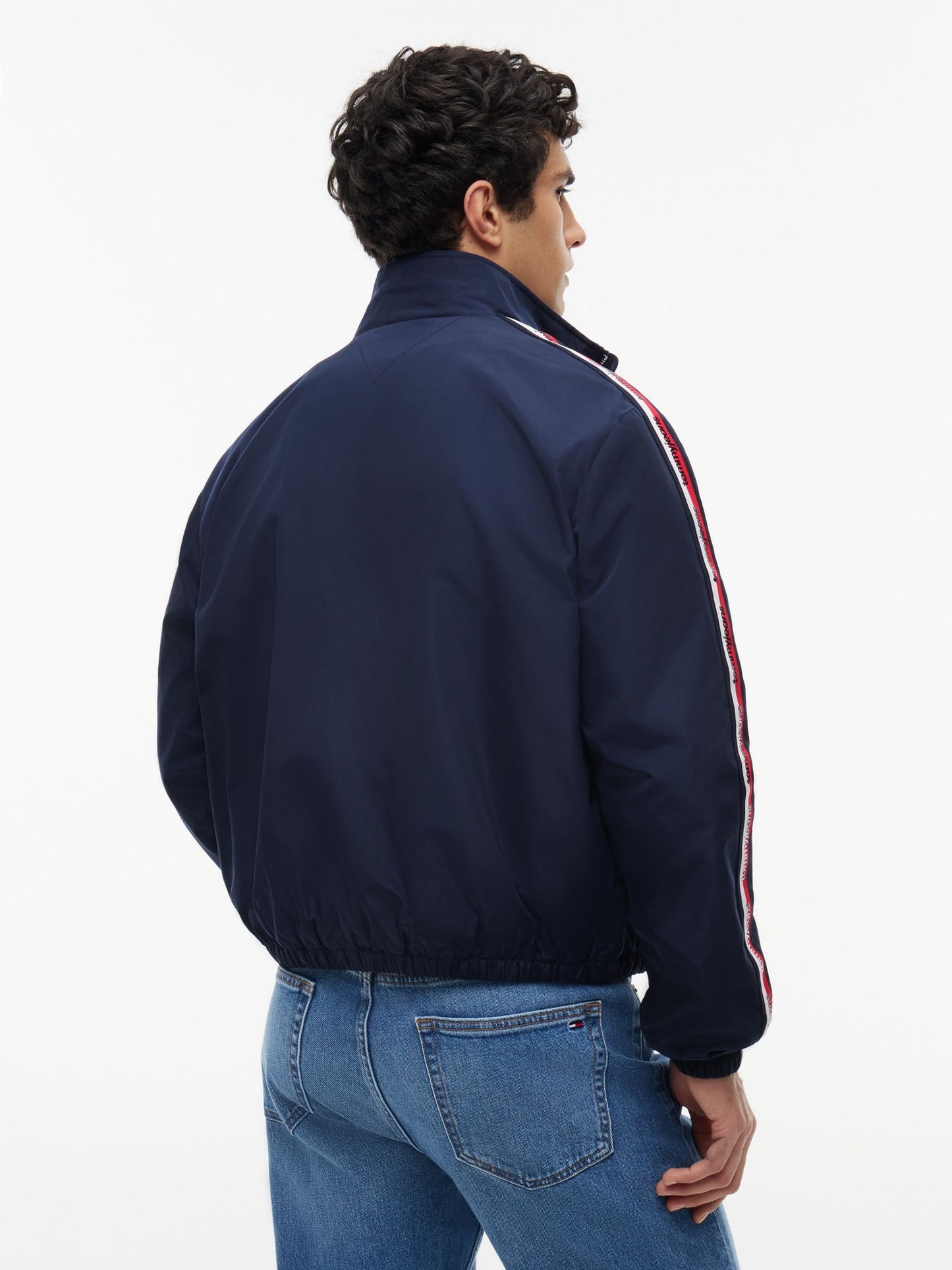 Tommy Hilfiger Tommy Jeans Logo Tape Zip Jacket