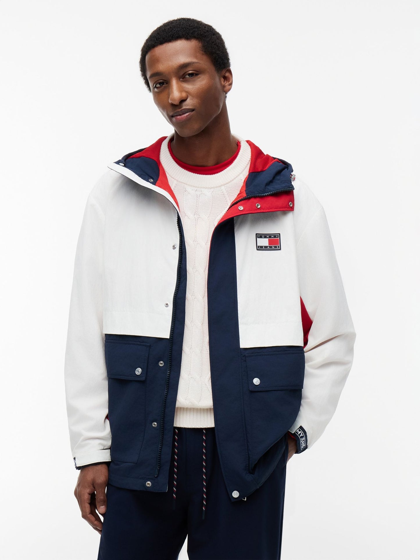Tommy Hilfiger Tommy Jeans Flag Colorblock Windbreaker