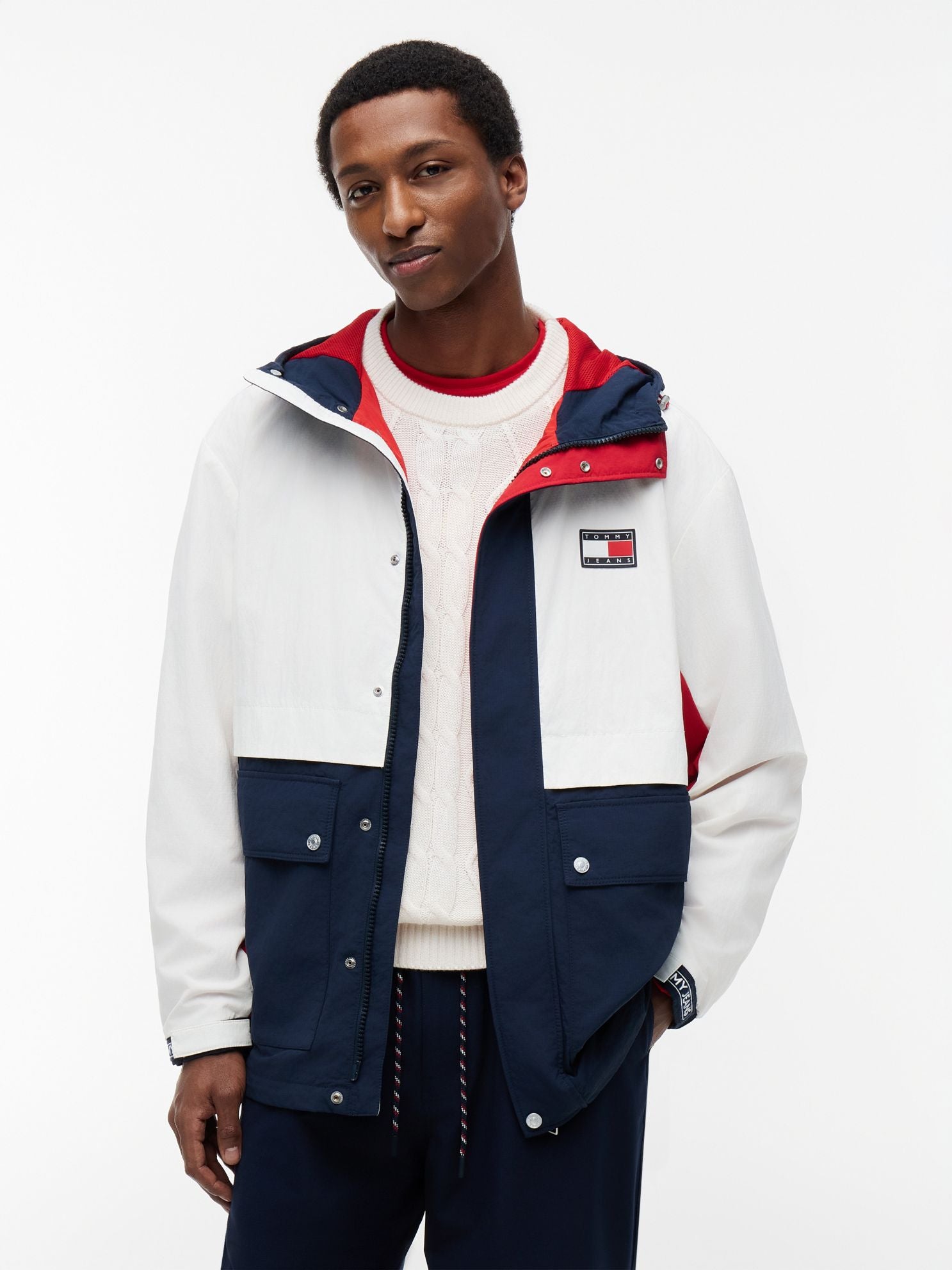 Tommy Hilfiger Tommy Jeans Flag Colorblock Windbreaker