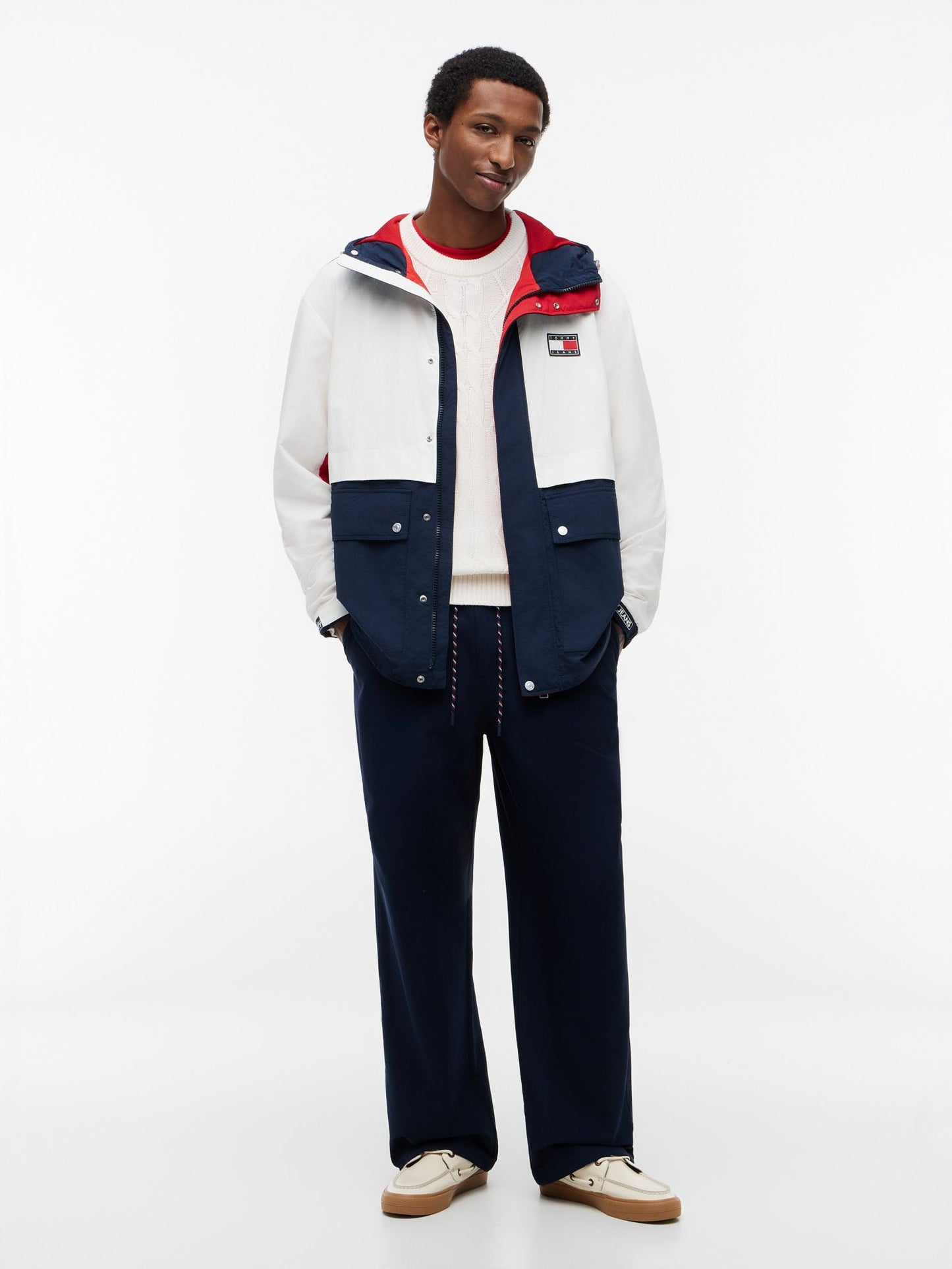Tommy Hilfiger Tommy Jeans Flag Colorblock Windbreaker