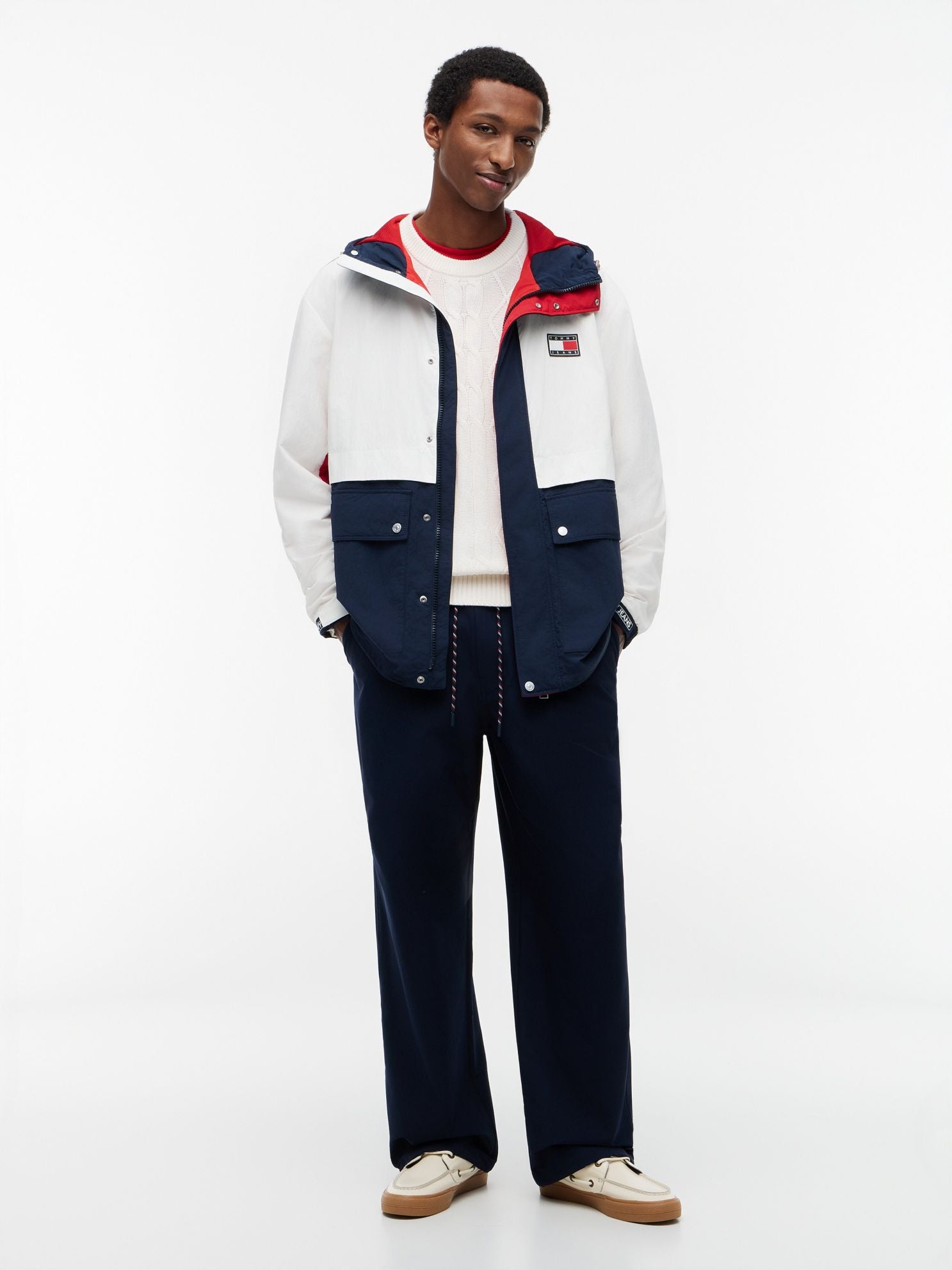 Tommy Hilfiger Tommy Jeans Flag Colorblock Windbreaker