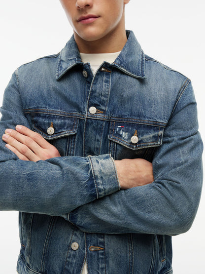 Tommy Hilfiger Tommy Jeans Distressed Denim Jacket