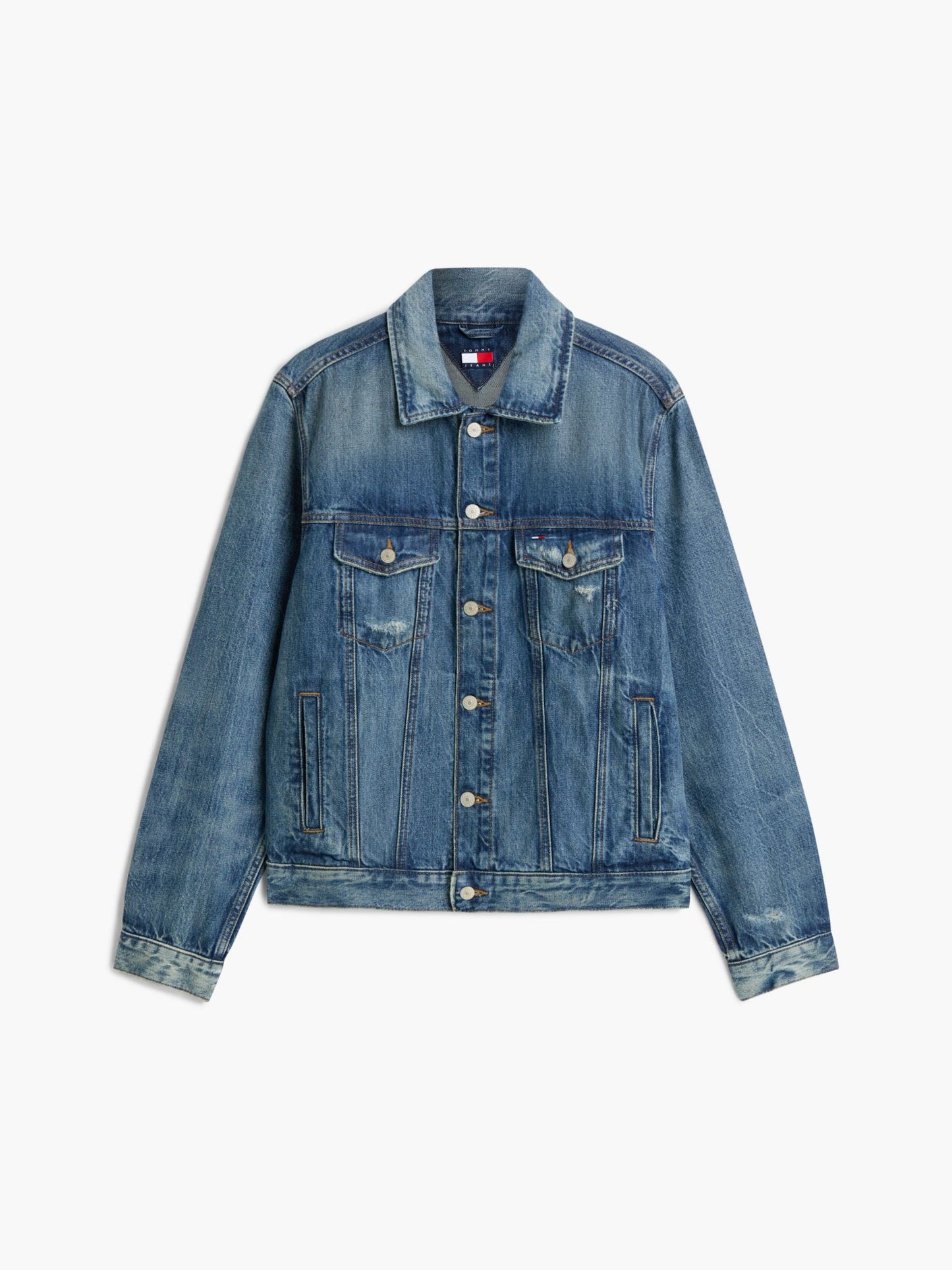 Tommy Hilfiger Tommy Jeans Distressed Denim Jacket