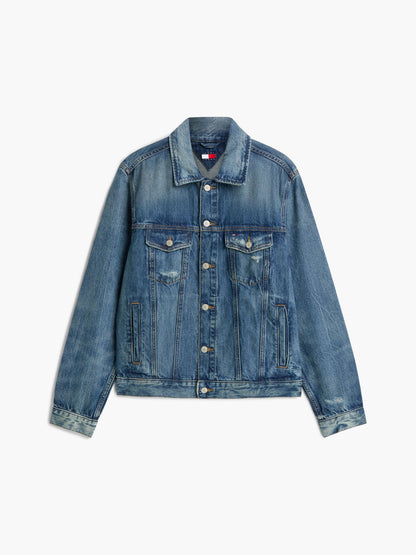 Tommy Hilfiger Tommy Jeans Distressed Denim Jacket