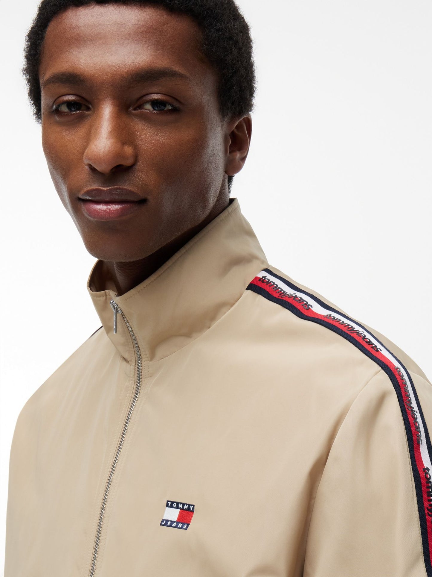 Tommy Hilfiger Tommy Jeans Logo Tape Zip Jacket