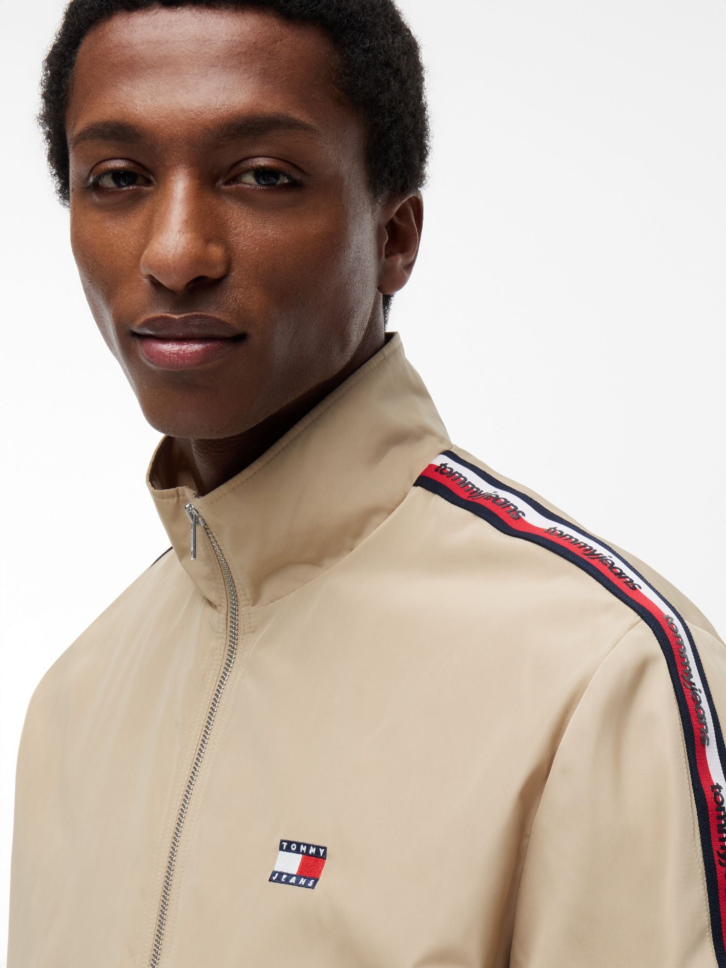 Tommy Hilfiger Tommy Jeans Logo Tape Zip Jacket