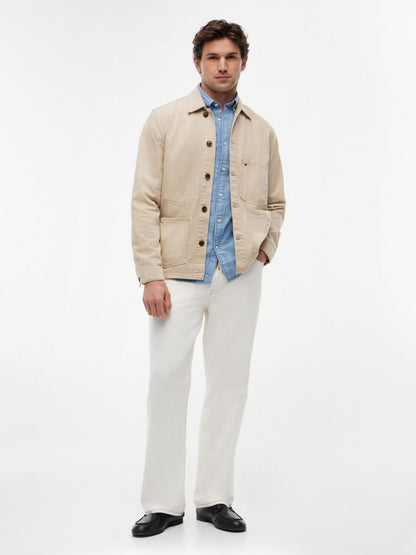 Tommy Hilfiger Garment-Dyed Denim Chore Jacket