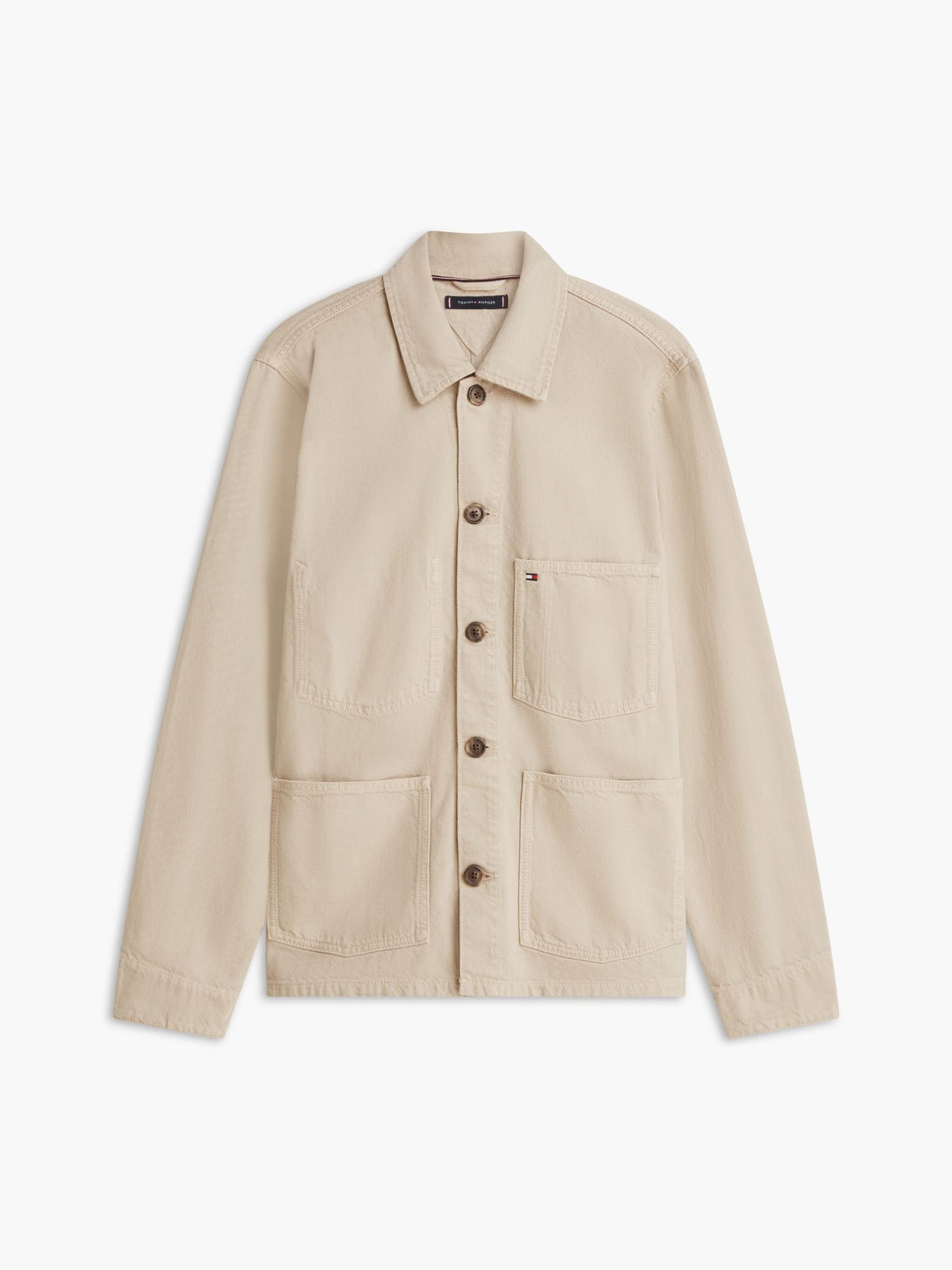 Tommy Hilfiger Garment-Dyed Denim Chore Jacket