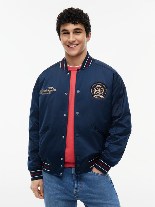 Tommy Hilfiger Tommy Jeans Satin Bomber Jacket