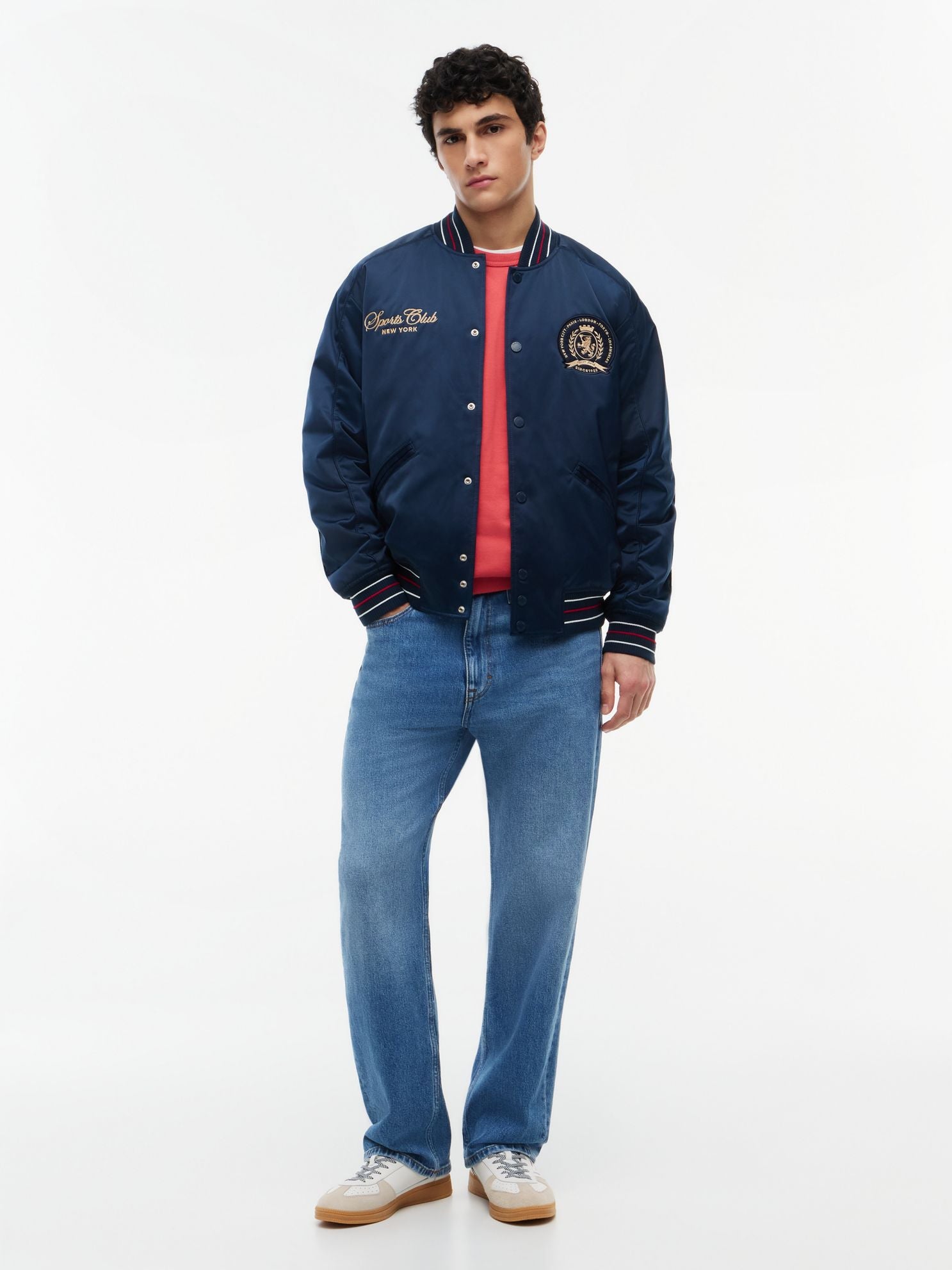Tommy Hilfiger Tommy Jeans Satin Bomber Jacket