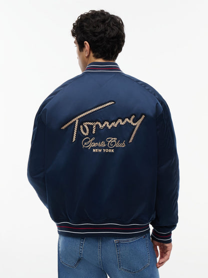 Tommy Hilfiger Tommy Jeans Satin Bomber Jacket