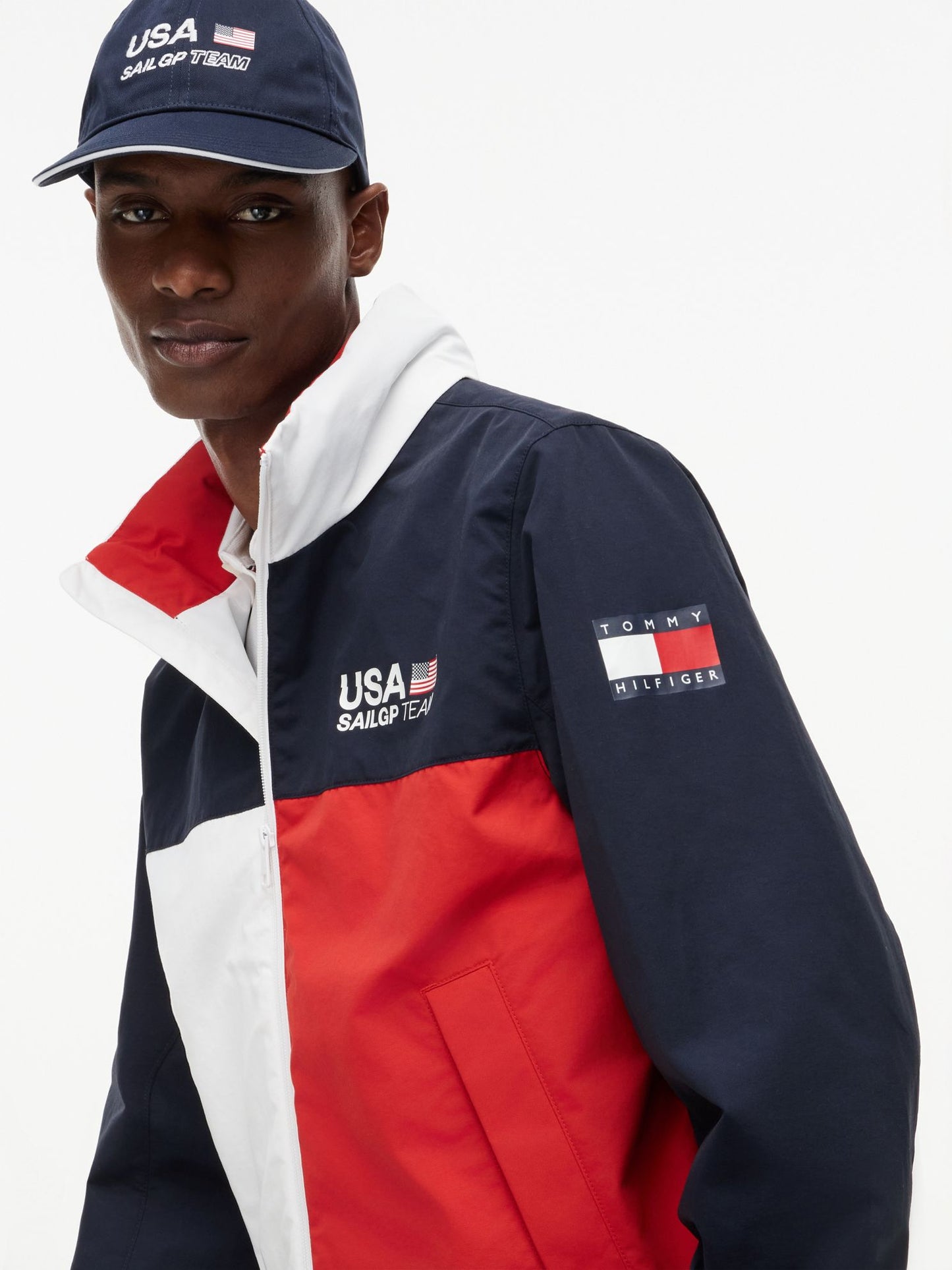 Tommy Hilfiger Tommy x US SailGP Team Flag Regatta Jacket