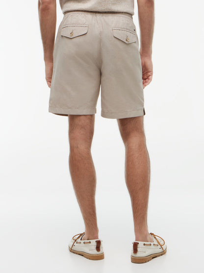 Tommy Hilfiger Regular Fit 7" Cotton-Linen Blend Short
