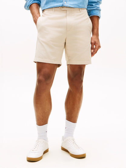 Tommy Hilfiger Regular Fit 7" Cotton-Linen Blend Short