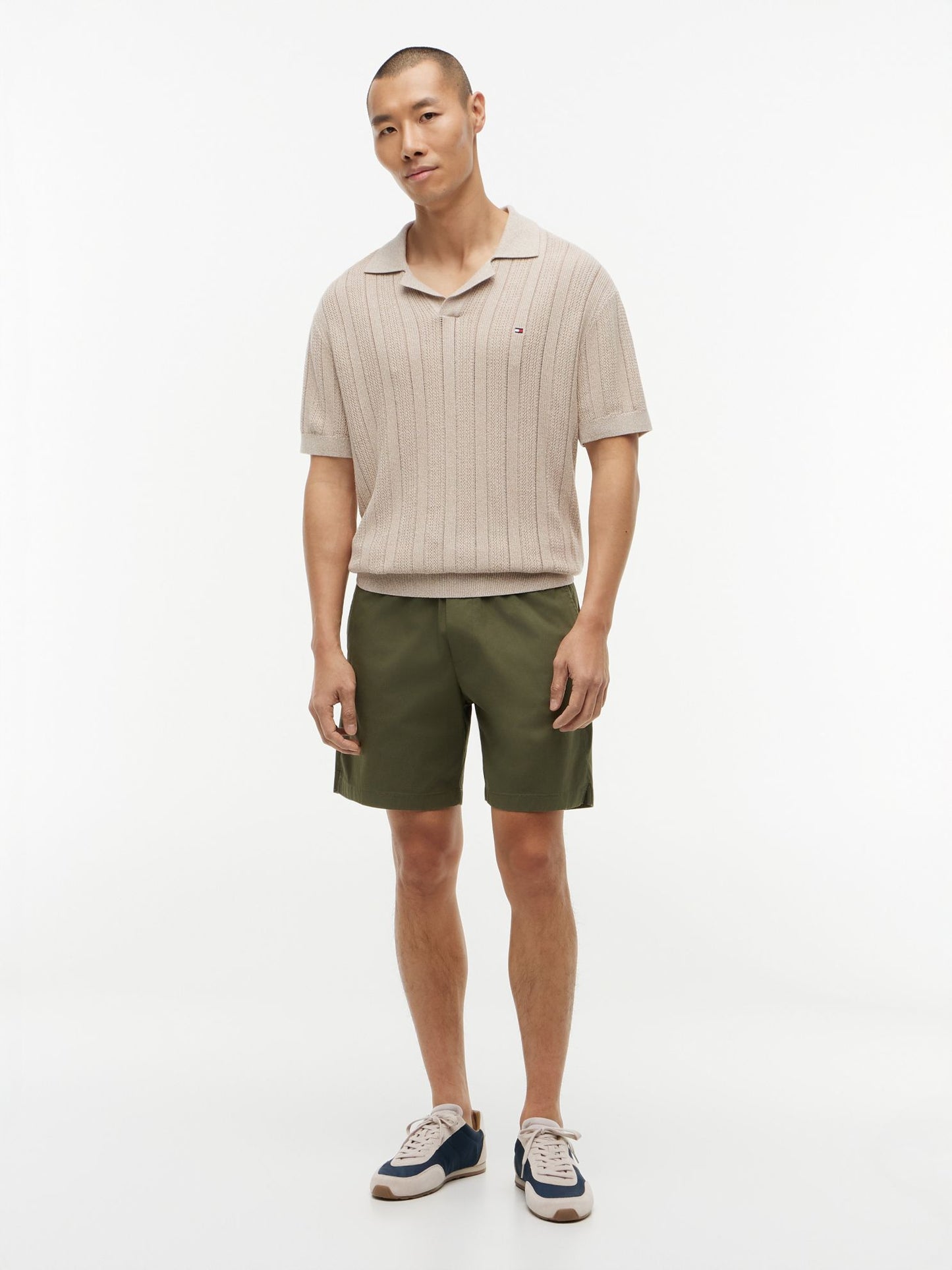 Tommy Hilfiger Regular Fit 7" Garment-Washed Short