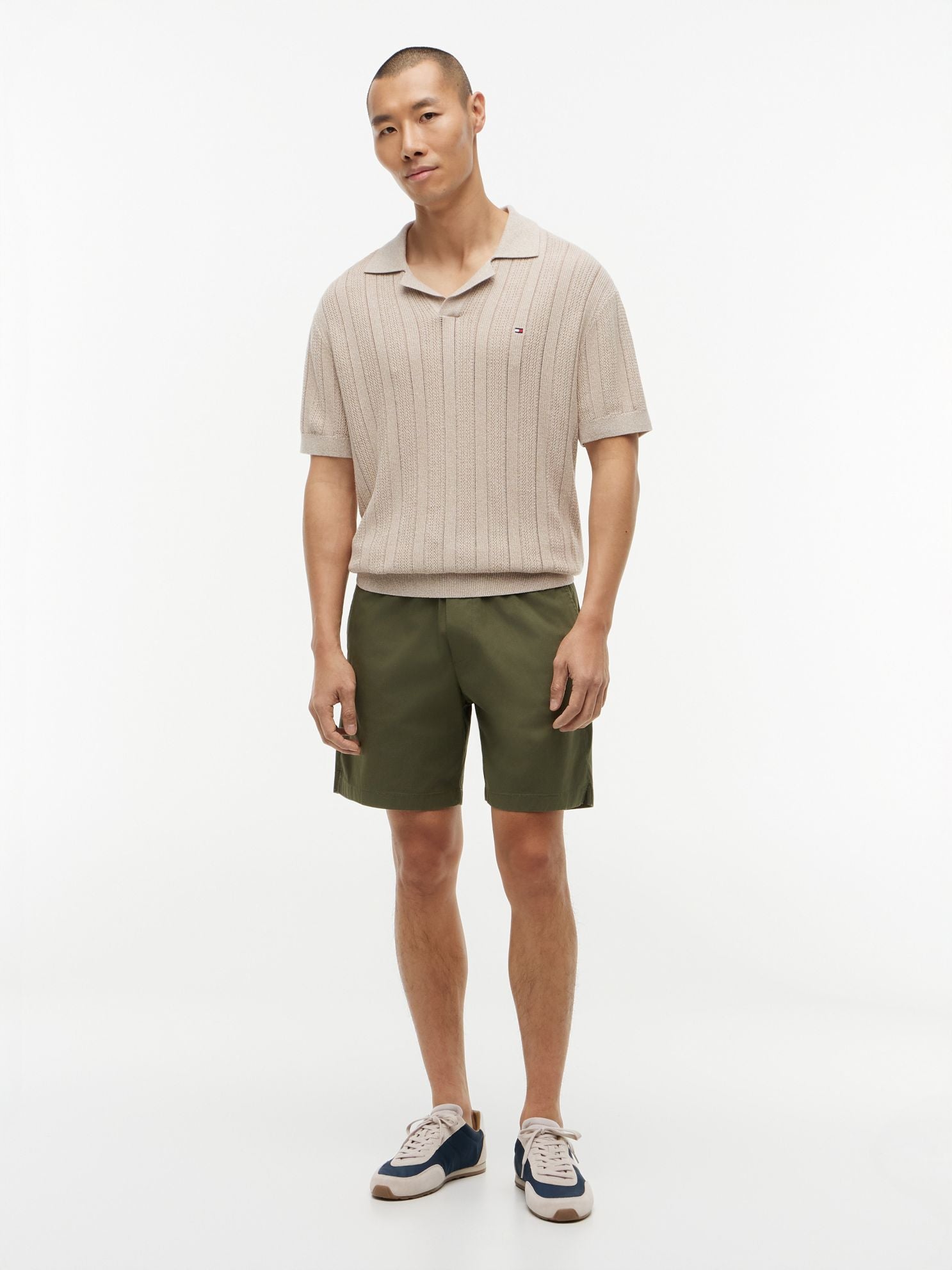 Tommy Hilfiger Regular Fit 7" Garment-Washed Short