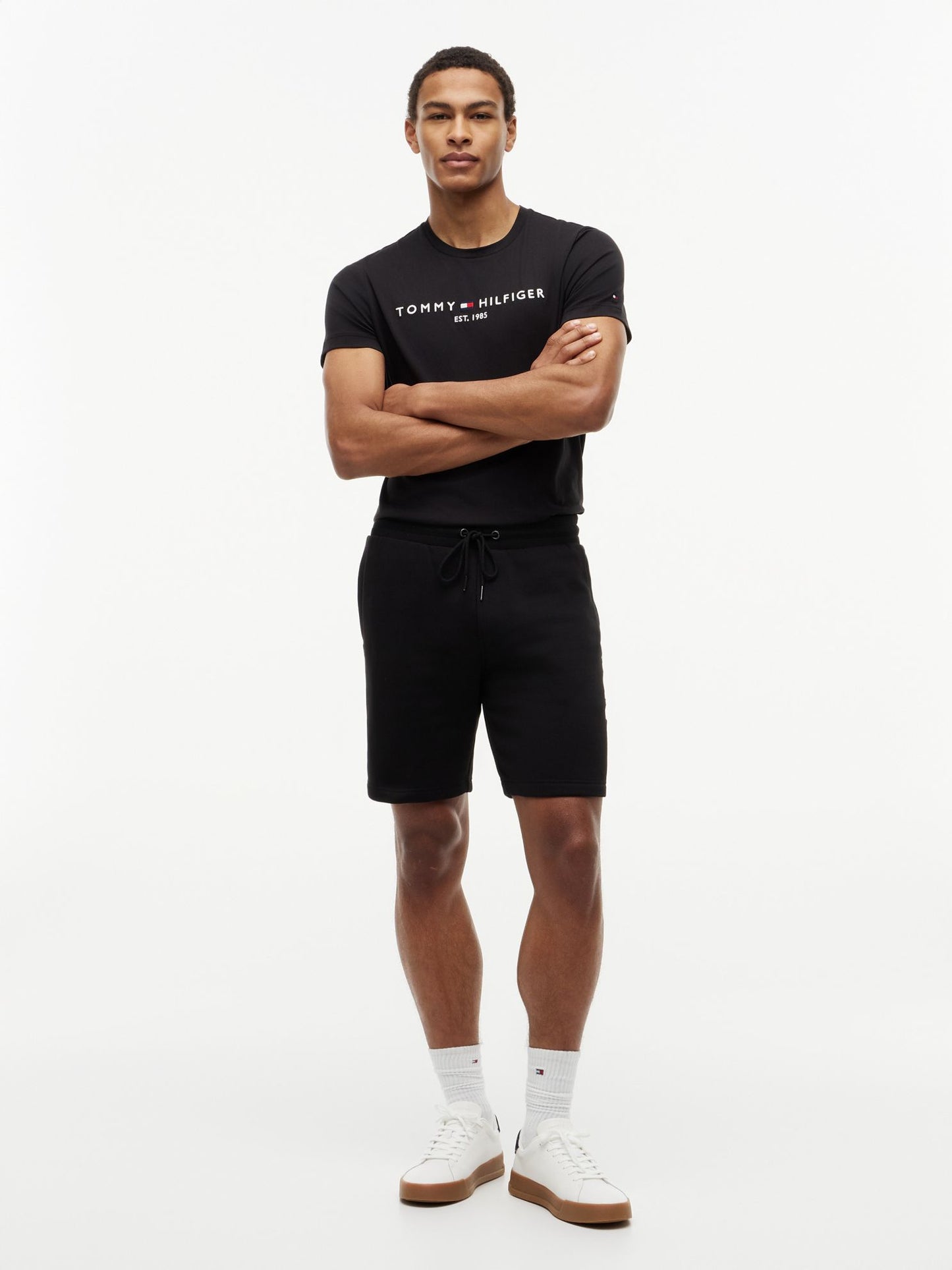 Tommy Hilfiger Embroidered Tommy Logo Sweatshort