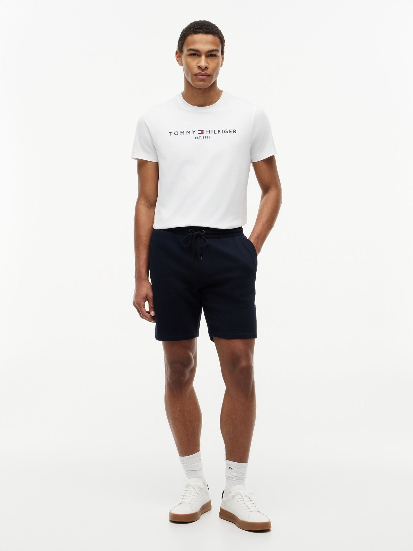 Tommy Hilfiger Embroidered Tommy Logo Sweatshort