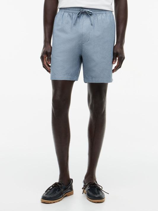Tommy Hilfiger Regular Fit 7" Cotton-Linen Blend Short