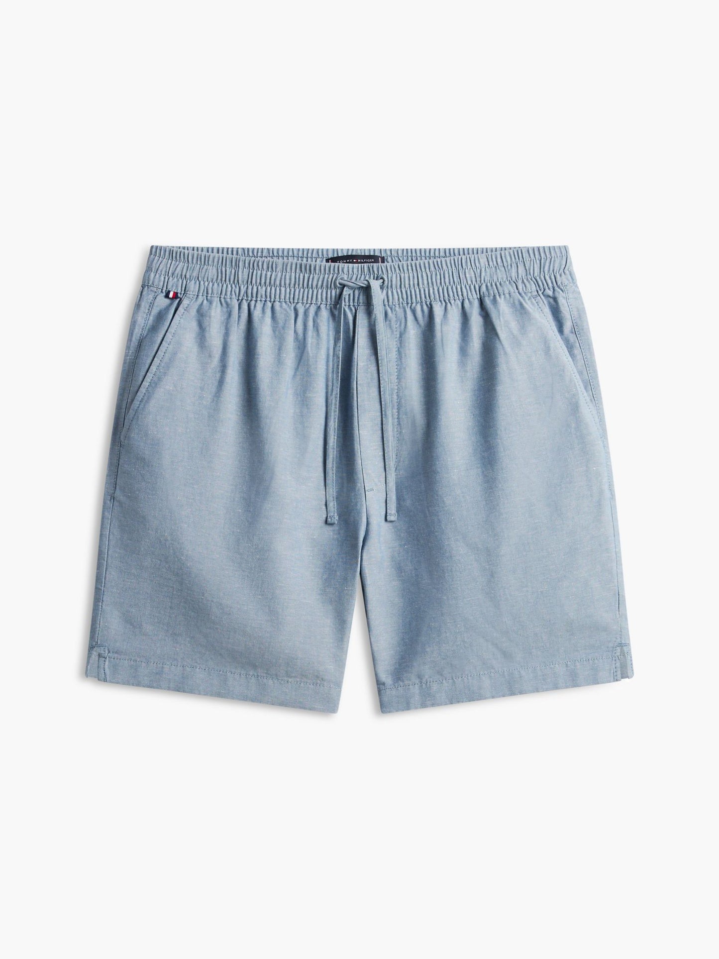 Tommy Hilfiger Regular Fit 7" Cotton-Linen Blend Short