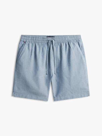 Tommy Hilfiger Regular Fit 7" Cotton-Linen Blend Short